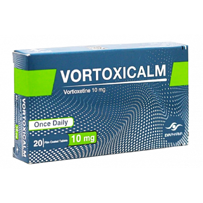VORTOXICALM 10 MG ( VORTIOXETINE ) 20 FILM-COATED TABLETS
